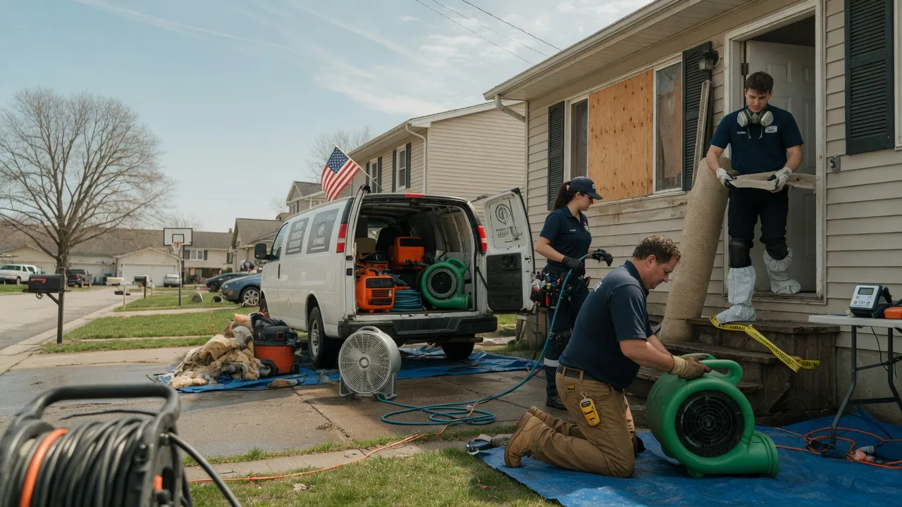 Water Damage Restoration in Delaware, OH near me